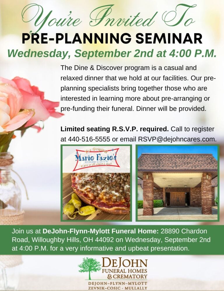 Pre-Planning Seminar